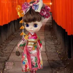ブライスさんの十二単(正装)華やかな菊姫　ハンドメイド ブライスさんの十二単(正装)華やかな菊姫 ハンドメイド - メルカリ