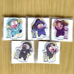 忍たま乱太郎　アクリミニ　アクリルスタンド　5個セット　新品未開封品