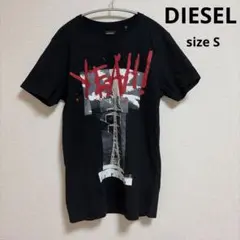 DIESEL ディーゼル　Tシャツ　Sサイズ　ブラック