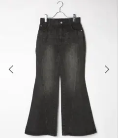 スリムレッグフレアデニム／PAGE BOY