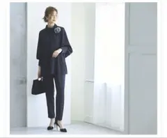 RUIRUE BOUTIQUE パンツスーツ M ネイビー