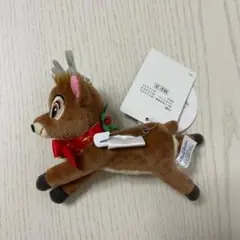 【ディズニークリスマス 2018】 ぬいぐるみバッジ トナカイ