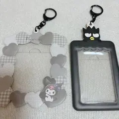 サンリオ クロミ バッドばつ丸 チェキケース チェキホルダー 2点セット