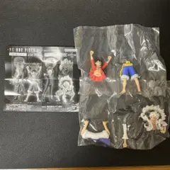 HG ONE PIECE 01 ルフィ　ニカ（ギア５）　ゾロ　まとめ売り