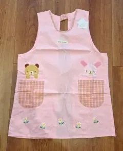 〈新品未使用〉エプロン保育士うさぎくま動物