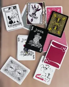 トランプのジョーカー各種・JOKER・BICYCLE・手品・レアデッキ