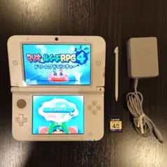 【動作確認済み】任天堂 3DS LL 本体 ミント×ホワイト