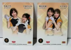 読売ジャイアンツ☆BBM2025チアリーダー☆インサート全2種セット☆