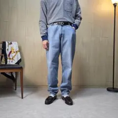 Levi's560リーバイスUSA製ボタン裏512ワイドテーバードデニムパンツ
