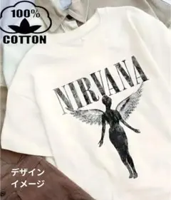 【新品未開封品！】NIRVANA イン・ユーテロ天使グラフィックTシャツ
