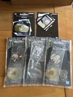 デスノート　一番くじ　ステッカー2種　アクリルチャーム3種　5点セット