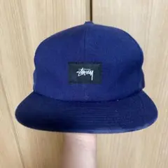 Stussy キャップ ネイビー