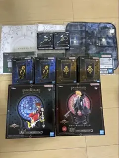 一番くじ KINGDOM HEARTS ソラ　ロクサス　スタチュー　おまけ