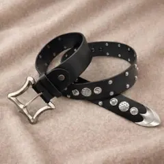 archive belt y2k Punk grunge スタッズベルト 2連 - メルカリ