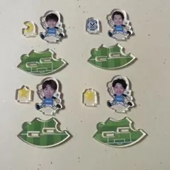 【４点セットまとめ売り】ジュビロ磐田サークル型アクリルスタンド