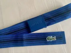 【美品】LACOSTE ラコステ ベルト RC2014 110cm