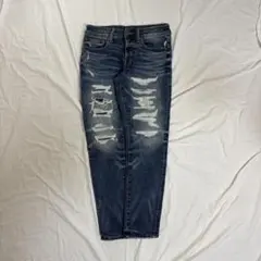 【フォロー割あり】グランジ デニム アメリカンイーグル ダメージデニムy2k