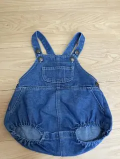 ベビー服　デニム　70 futafuta ロンパース　オーバーオール
