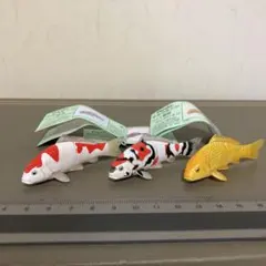 チョコエッグ　錦鯉3種