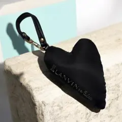 ランバンオン バッグ用付属ブラックハート型チャームのみ