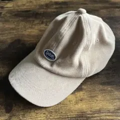 Dickies ベージュ スエード風キャップ