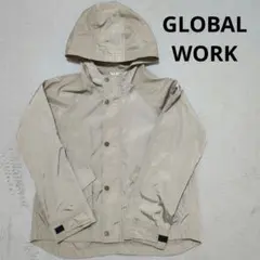 GLOBAL WORK マウンテンパーカー　ベージュ