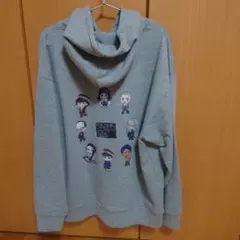 GOLDEN KAMUY グレー フード付きパーカーメンズL