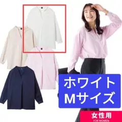 WORKMAN、スキッパーシャツ M