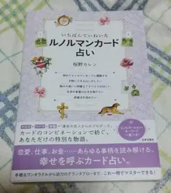 美品 いちばんていねいなルノルマンカード占い〜桜野カレン著