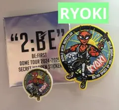 BE:FIRST DOME TOUR 2024-2025 ワッペン RYOKI