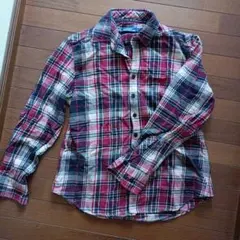 バーバリー綿シャツ　М
