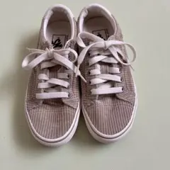 VANS コーデュロイ ベージュ スニーカー 23㎝