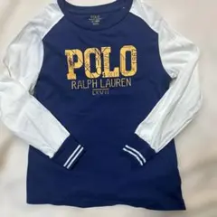Ralph Lauren ラルフローレン　ネイビー長袖カットソー　120