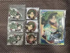 あんスタ　紅月　蓮巳敬人　グッズ　一番カフェ　缶バッジ　虹色開花ポートレート