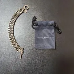PHILIPPE AUDIBERT シルバー ツイスト クロス バングル - メルカリ