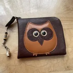 IBIZA イビサ　 フクロウデザイン 小銭入れ