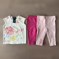 Ralph Lauren ラルフローレン トップス1枚、レギンス2枚 70サイズ