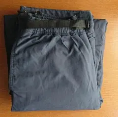 裏地フリース パンツ 紺