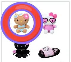 ハローキティ　XOXOギャルVol.2　マスコット　日焼けキティ　1点　新品