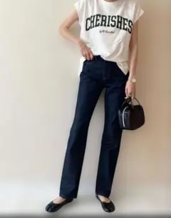 お値下げ不可※　UNIQLO　濃紺 ストレートデニム