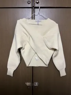【Ada.】　クロスデザインニット