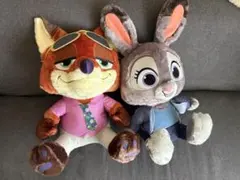 ズートピア2 スーパーラージぬいぐるみ ニック&ジュディ