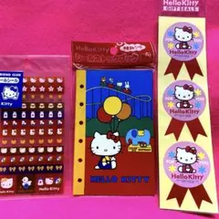 Hello Kitty シールストックブック スケジュールシールセット