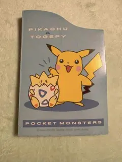 ポケットモンスター ノート　ピカチュウ トゲピー　平成物　1990年代