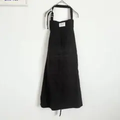 Williams Sonoma リネン エプロン ブラック - メルカリ