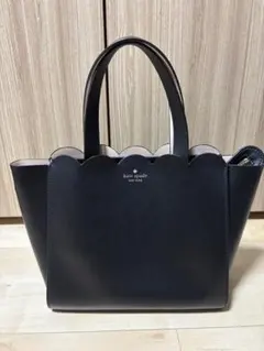 ケイトスペード 黒 2WAY ハンドバッグ ショルダー付き