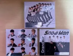 Snow Man Grandeur 3枚セット　初回限定版