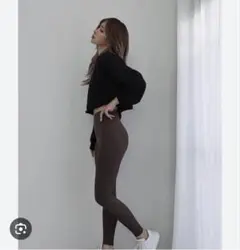 しまむら　ゆんころ　レギンスパンツ　ML