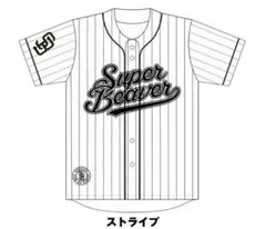 SUPER BEAVER 20周年 ベースボールシャツ ブラック Mサイズ - メルカリ