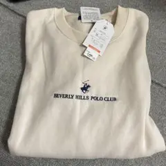 BEVERLY HILLS POLO CLUB クルーネックトレーナー　裏起毛